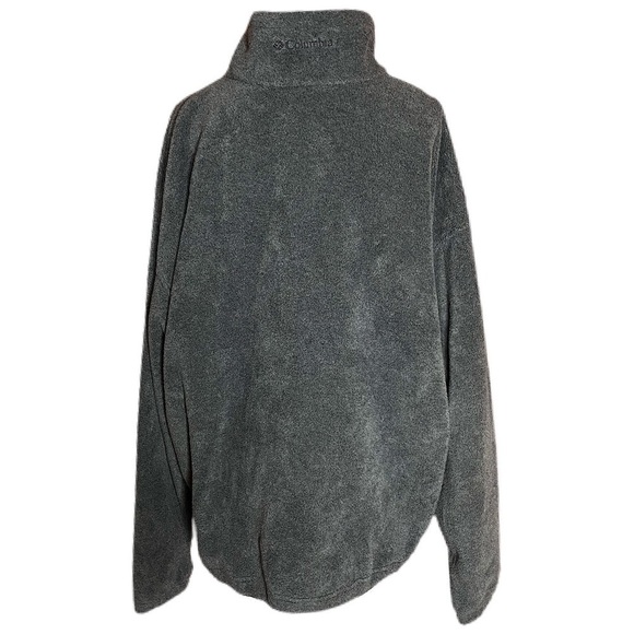Columbia Gray Full Zip Fleece Jacket - Picture 4 of 11